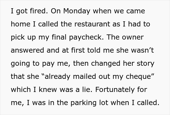 Guy Laughs In Boss&rsquo;s Face After She Changes Her Mind About His PTO, Gets Fired