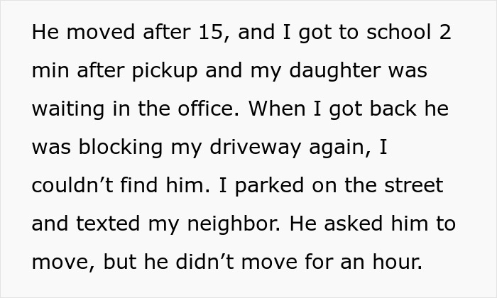 Entitled Contractor Blocks Neighbor&rsquo;s Driveway, Then Demands He Cover The Parking Fine