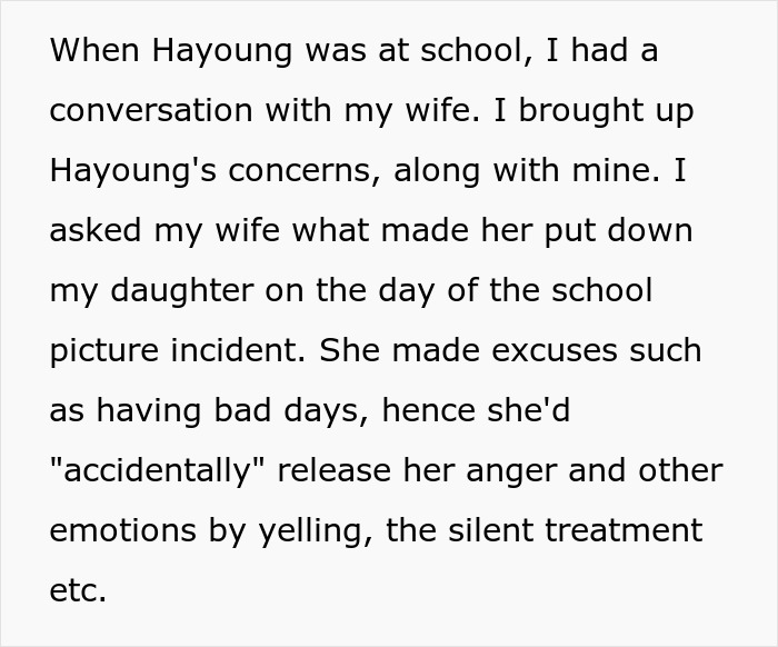 Woman Can&rsquo;t Stop Roasting Everything Her Daughter Does, Husband Loses His Cool And Asks For Divorce