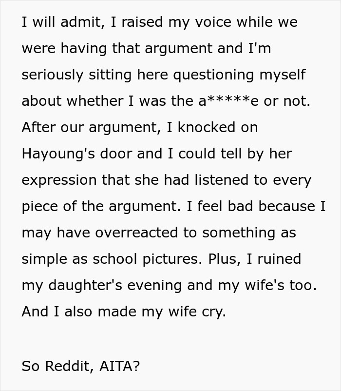 Woman Can&rsquo;t Stop Roasting Everything Her Daughter Does, Husband Loses His Cool And Asks For Divorce