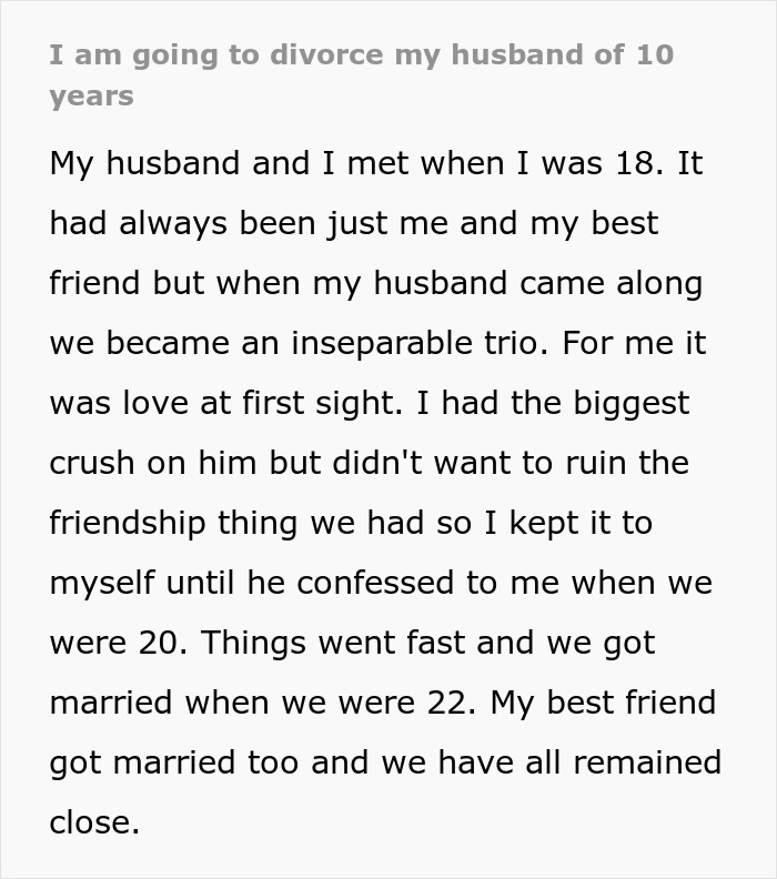 Wife Files For Divorce Soon After Husband Admits She Was A Backup Plan, Husband Cries &lsquo;Poor Me&rsquo;