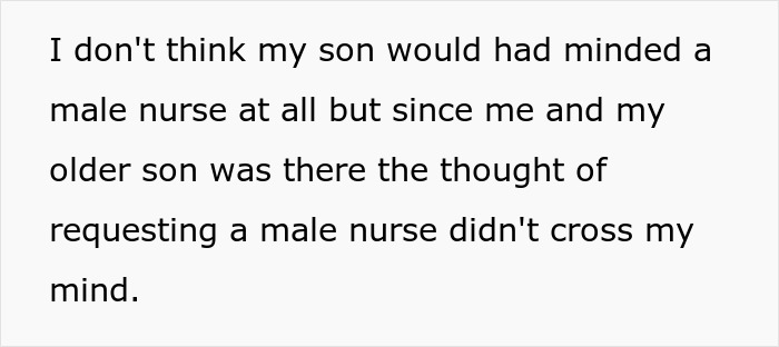 Man Tells Everyone To Leave So 9YO Son Could Dress Up, Gets Called Out By Nurse And Ex-Wife Man Tells Everyone To Leave So 9YO Son Could Dress Up, Gets Called Out By Nurse And Ex-Wife