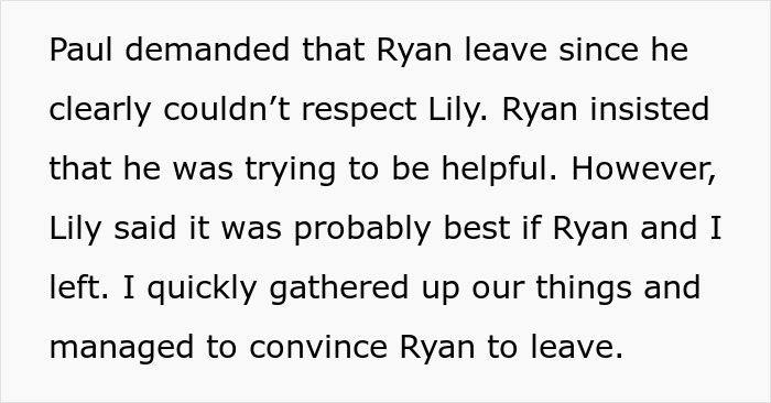 Guy Removed From Dinner Party For Babying And "Helping" Blind Woman Far Too Much