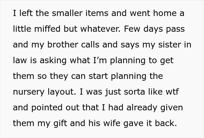 &ldquo;His Wife Said Those Didn&rsquo;t Count&rdquo;: SIL Refuses A Handmade Gift, Demands A New One Instead