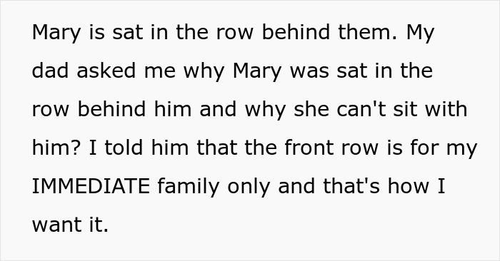 Stepmom Seats Daughter At &ldquo;Leftover Table&rdquo; At Her Wedding, Bride Returns The Favor At Her Ceremony