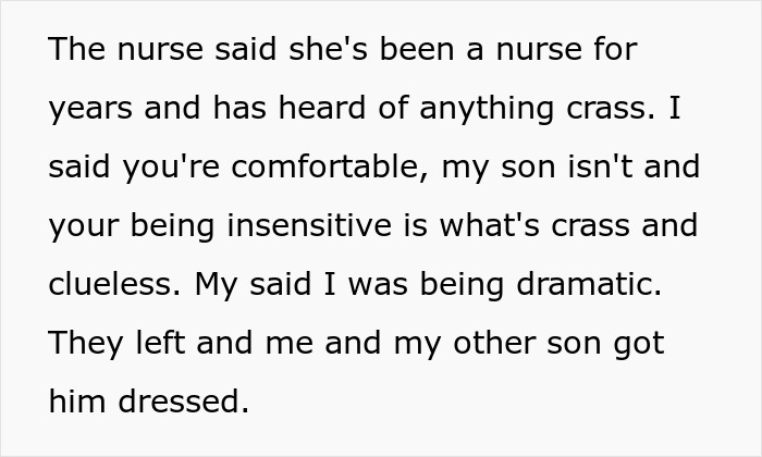 Man Tells Everyone To Leave So 9YO Son Could Dress Up, Gets Called Out By Nurse And Ex-Wife Man Tells Everyone To Leave So 9YO Son Could Dress Up, Gets Called Out By Nurse And Ex-Wife