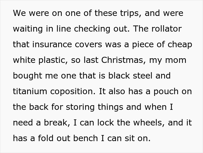 Lady Tries To Grab Man&rsquo;s Rollator Wanting To Use It For Herself, Follows Him To His Car