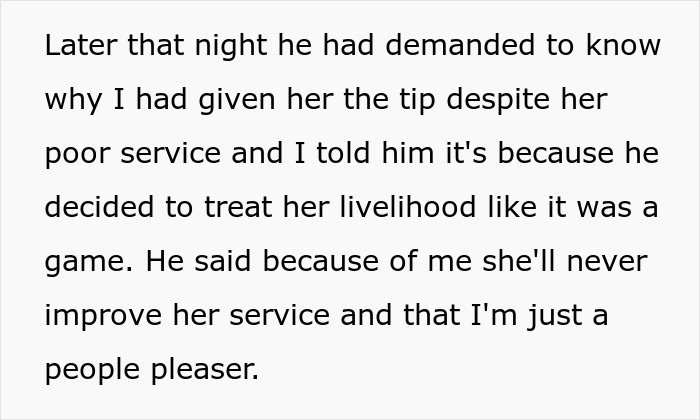 Man Plays Cruel Game With Waiter&rsquo;s Tip &ldquo;To Ensure Good Service,&rdquo; His Date Refuses To Play Along