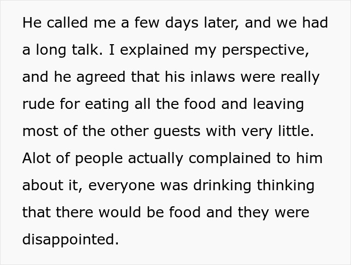 Bride Is Furious Guests Ordered Pizzas Because Her Family Ate Most Of The Food Bride Is Furious Guests Ordered Pizzas Because Her Family Ate Most Of The Food