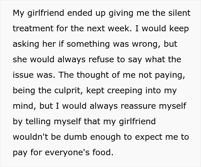 Man Dumps GF After She Expects Him To Foot $1,100 Bill Since He&rsquo;s &ldquo;The Man,&rdquo; Starts To Regret It