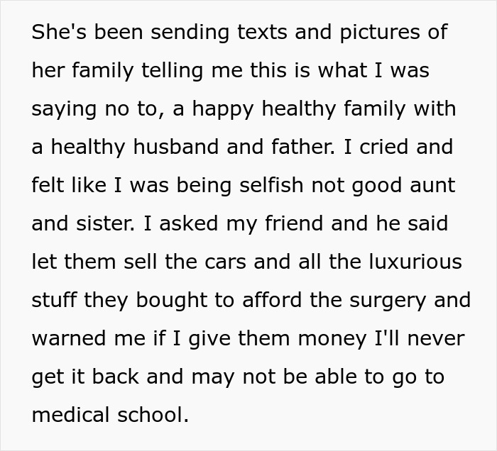 Woman Lets Husband Kick Her Teen Sister Out, Is Surprised When She Refuses To Pay For His Surgery