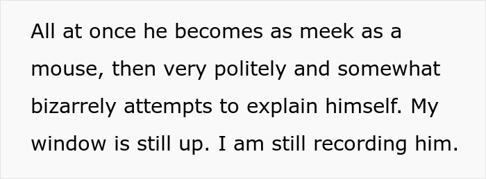 Aggressive Jerk Driver Turns Into A &ldquo;Frightened Rabbit&rdquo; After Their Threat To Beat Up A Woman Backfires