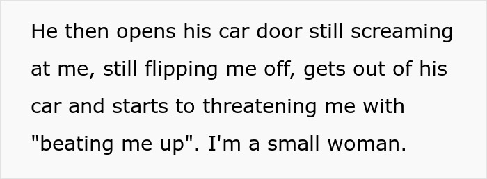 Aggressive Jerk Driver Turns Into A &ldquo;Frightened Rabbit&rdquo; After Their Threat To Beat Up A Woman Backfires