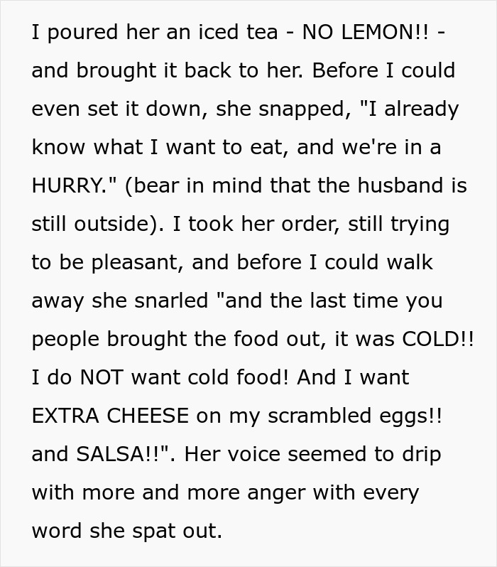 "Best Day Of My Life": Husband Shocked To See Wife's True Face After Restaurant Server's Revenge