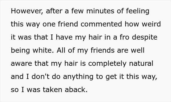 Friends Accuse White Woman Of Cultural Appropriation, Ask Her To Straighten Natural Afro, She Snaps