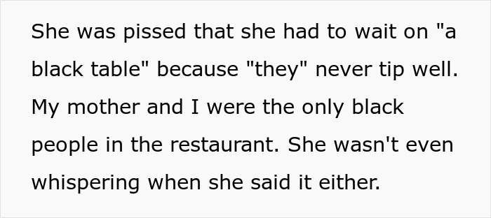 Restaurant Customer Leaves Zero Tip After Accidentally Overhearing What Waitress Said About Her