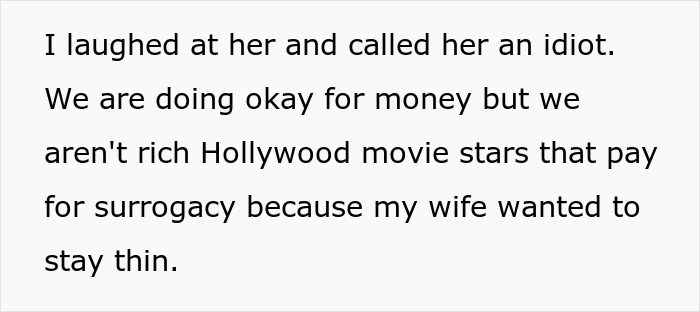 Man Learns Why Sister Wants Him To Pay For Her Surrogate, Tells Her Exactly What He Thinks Of Her