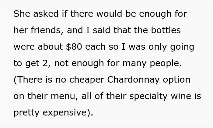 Stepmom Wants To Bring A Cooler Full Of Expensive Wine To Daughter’s Wedding, Bride Feels Insulted Stepmom Wants To Bring A Cooler Full Of Expensive Wine To Daughter’s Wedding, Bride Feels Insulted