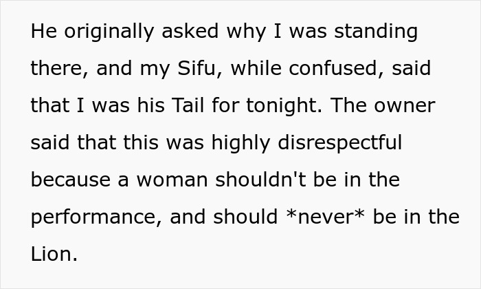 Internet Is Loving This Supportive Kung Fu Teacher&rsquo;s Malicious Compliance To A Sexist Client