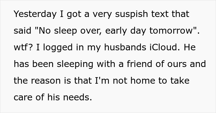 Wife Plans Revenge After She Learns Hubby Is Having An Affair Because He &ldquo;Has Needs&rdquo;