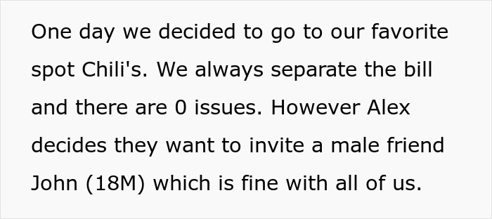 Woman Breaks Off From A Friend Group She’s Been In For 7 Years Over An Unpleasant Event During Dinner At Chili’s Woman Breaks Off From A Friend Group She’s Been In For 7 Years Over An Unpleasant Event During Dinner At Chili’s