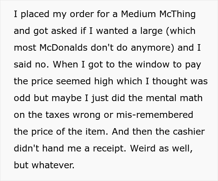 Customer&rsquo;s Malicious Compliance Highlights Fast-Food Chain&rsquo;s Ridiculous Policy, Forces Refund