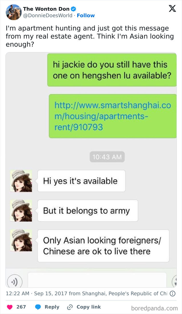 Tell Her That's Discrimination And You Won't Stand For It