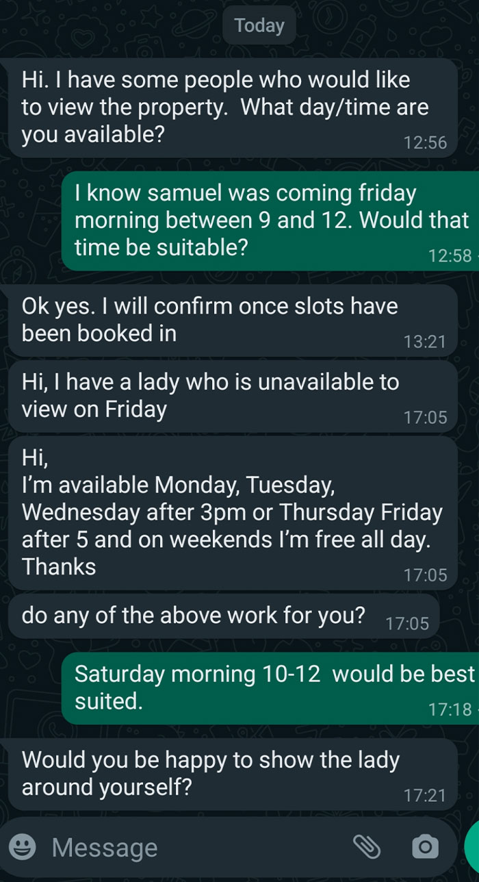 Our Estate Agent Wants Me To Do Their Job. For Context, We're Moving Out After Buying Our First Home