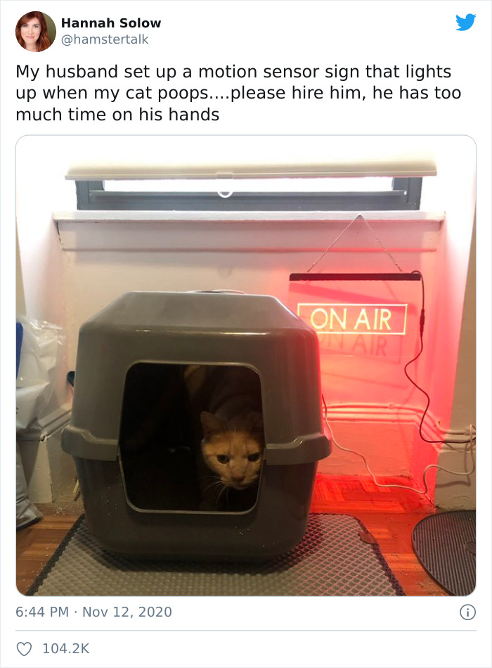 A Motion Sensor Sign