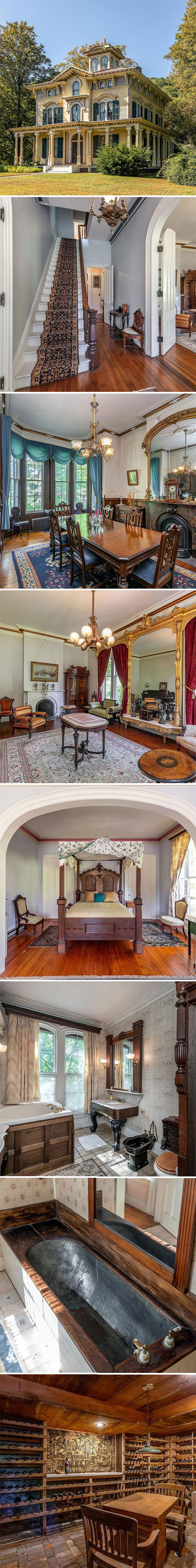 It’s Been A While Since We’ve Seen A Nice Victorian So Here’s A Nice Victorian In New Hartford $595,000