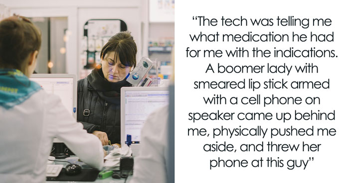 Woman Gets Shoved Aside, Insulted By Elderly Woman In Pharmacy Gets A Taste Of Her Own Medicine