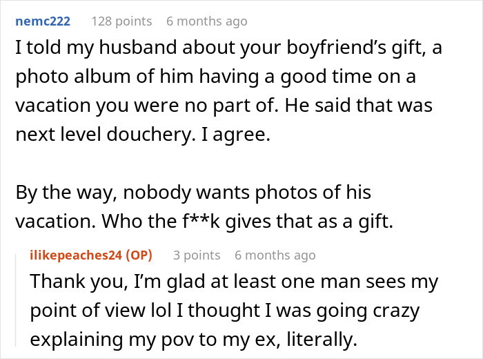 “Next-Level Douchery”: An Awful Birthday Gift From Boyfriend Ruins A 4-Year Relationship “Next-Level Douchery”: An Awful Birthday Gift From Boyfriend Ruins A 4-Year Relationship