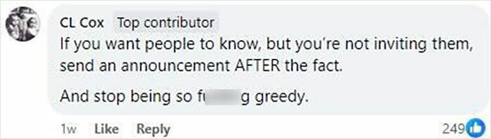“Enjoy My Gift, Which Will Be Sent In Spirit”: Couple’s Wedding Invite Blasted As “Entitled” “Enjoy My Gift, Which Will Be Sent In Spirit”: Couple’s Wedding Invite Blasted As “Entitled”