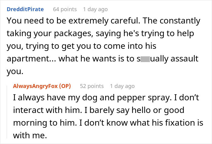Creepy Guy Keeps Taking Neighbor’s Packages To “Help” Her, She Films Him And Calls The Police Creepy Guy Keeps Taking Neighbor’s Packages To “Help” Her, She Films Him And Calls The Police