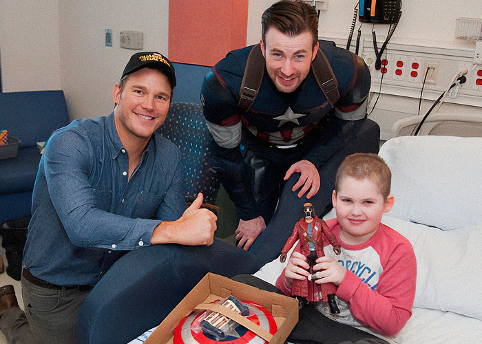 Chris Pratt And Chris Evans