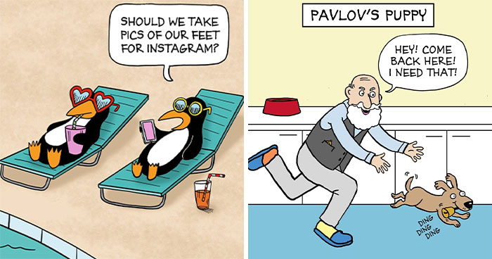 30 Hilarious Comics Featuring Funny Characters And Absurd Situations By This Artist (New Pics)