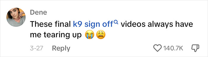 Police Dog Retires After Nearly A Decade Of Service, Heartwarming Video Is Spreading Online Police Dog Retires After Nearly A Decade Of Service, Heartwarming Video Is Spreading Online