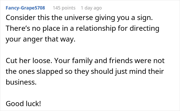 Family And Friends Show No Empathy To Man Who Gets Slapped By Fianc&eacute;e And Wants To Call Off Wedding