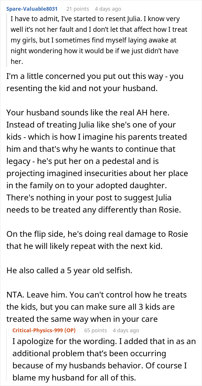 &ldquo;AITA For Refusing To Adopt Another Child And Possibly Divorcing My Husband Over It?&rdquo;