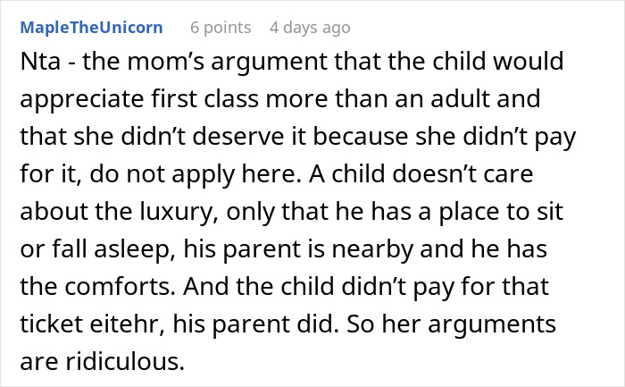 Plane Staff Pressures Woman To Give Her First-Class Seat To A Kid, She Refuses And Faces Backlash