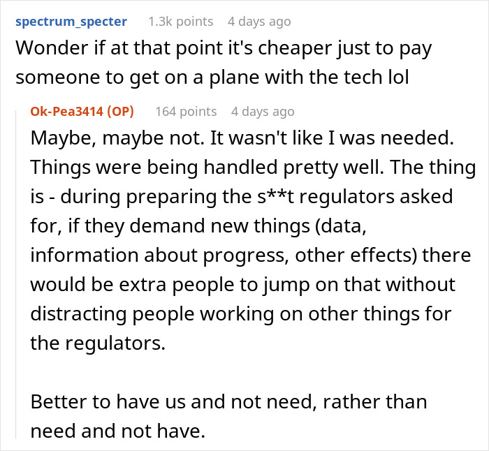 Employee Goes On Vacation And Doesn&rsquo;t Take The Company Phone As Told, It Costs The Company $6K