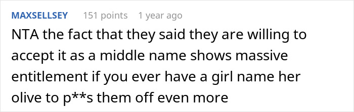 Couple Is Mad That Sis Named Newborn Similar To Their Daughter, She Calls Out Their Double Standards Couple Is Mad That Sis Named Newborn Similar To Their Daughter, She Calls Out Their Double Standards