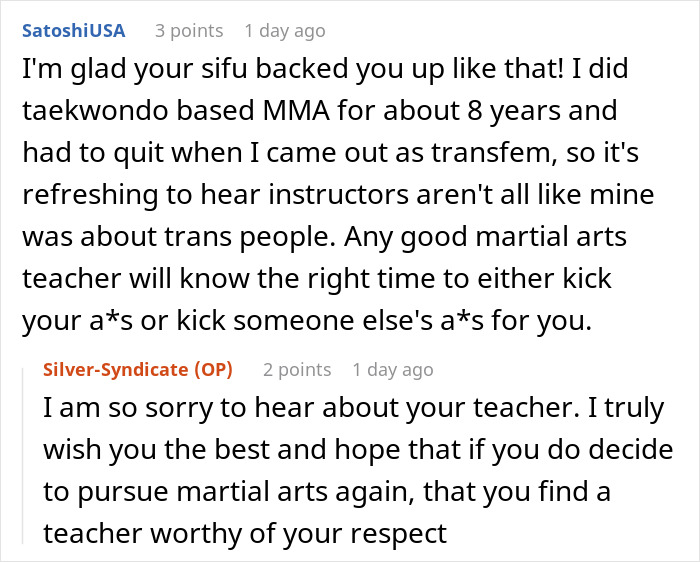 Internet Is Loving This Supportive Kung Fu Teacher&rsquo;s Malicious Compliance To A Sexist Client