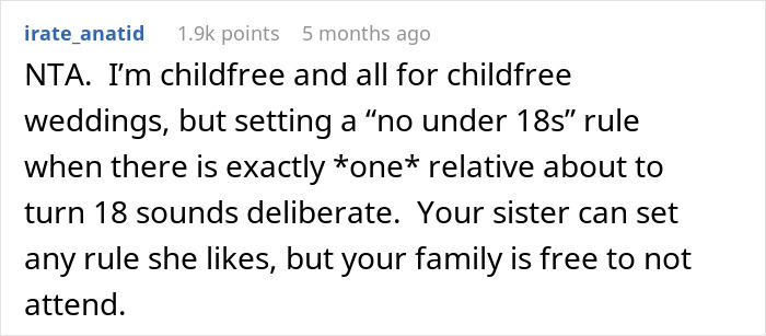 Woman Accused Of Throwing A Tantrum After Boycotting Sister’s Wedding Because Of Her Dumb New Rule Woman Accused Of Throwing A Tantrum After Boycotting Sister’s Wedding Because Of Her Dumb New Rule