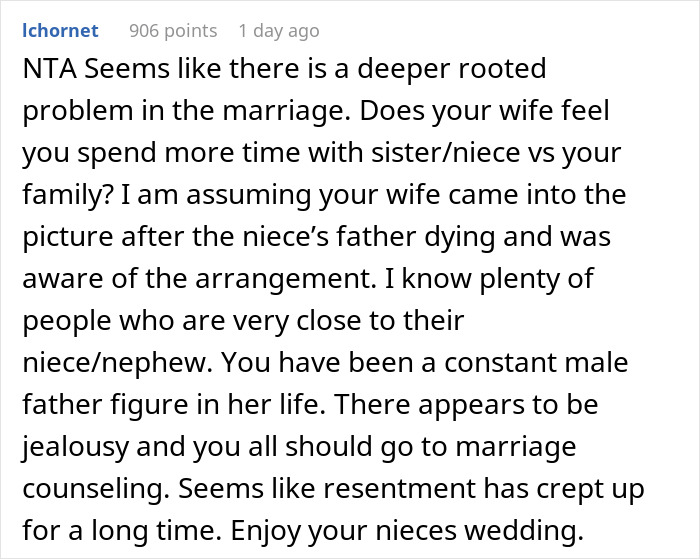 Bride-To-Be Asks Uncle To Walk Her Down The Aisle, Which Leaves His Wife Creeped Out