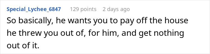 Stepdad Is Kicked Out After Wife Passes Away By Her Son, He Asks For Money Years Later
