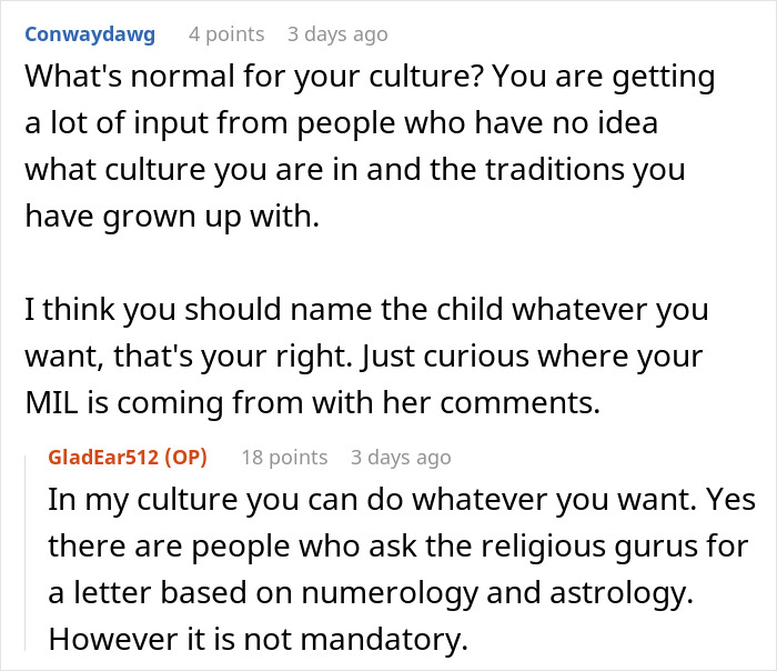 Man Sides With His Mom Instead Of Wife On Their Daughter’s Future Name, Wife Won’t Stand For It Man Sides With His Mom Instead Of Wife On Their Daughter’s Future Name, Wife Won’t Stand For It