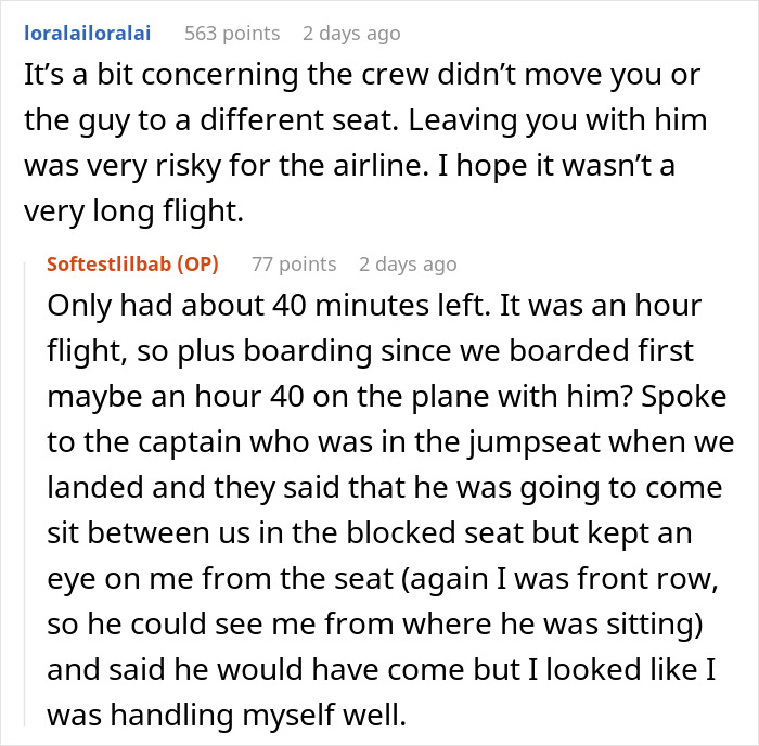 16-Year-Old Plane Passenger Can't Stop Man's Unwanted Advances, So The Crew Intervenes 16-Year-Old Plane Passenger Can't Stop Man's Unwanted Advances, So The Crew Intervenes