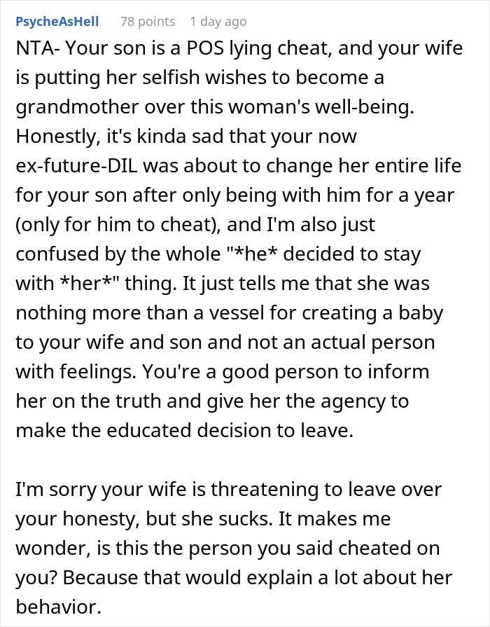Dad Exposes Son Cheating On His Expecting GF, She Breaks Up With Him And Terminates Her Pregnancy