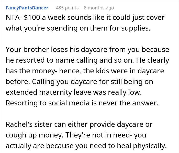 Woman Feels Taken Advantage Of By Brother, Offers A Compromise And Gets An Unexpectedly Negative Reaction
